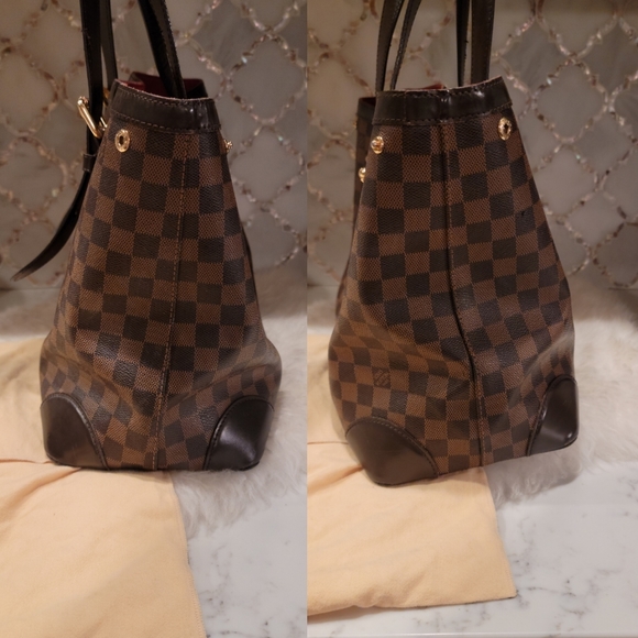 💥SOLD💥Louis Vuitton Damier Ebene Hampstead MM - Picture 9 of 15